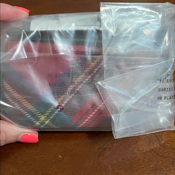 Dooney & Bourke Multicolor Plaid Satchel - Picture 3 of 5